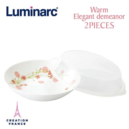 【Luminarc 樂美雅】溫馨風采2件式餐具組(ARC-D420CT-1C)