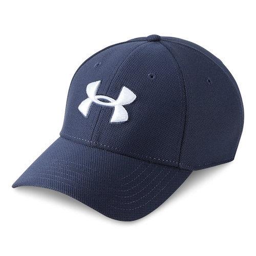 Under Armour 2019男時尚標誌刺繡Blitz夜藍色棒球帽 