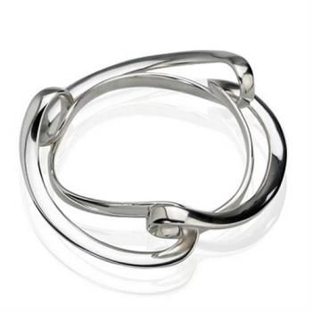 【Georg Jensen 喬治傑生】INFINITY「無限愛戀」純銀手環-M/L