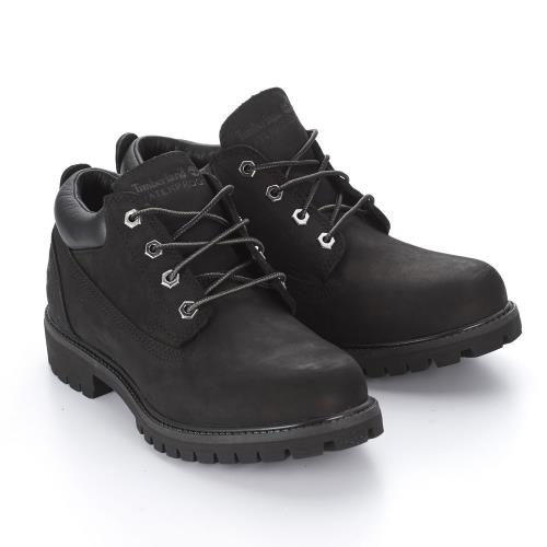 Timberland男款黑色CLASSIC OX經典短版防水牛津鞋A13VU001