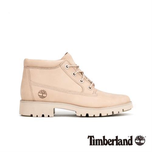 Timberland 女款淺褐色磨砂革經典靴(A1VZ8K51)