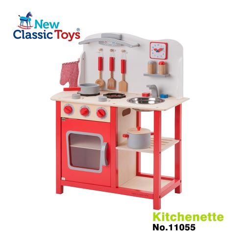 【荷蘭New Classic Toys】活力小主廚木製廚房玩具（含配件9件）- 11055
