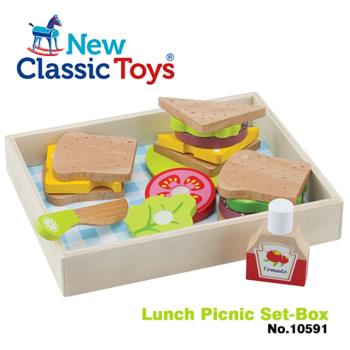 荷蘭New Classic Toys 午後時光輕食野餐18件組 - 10591