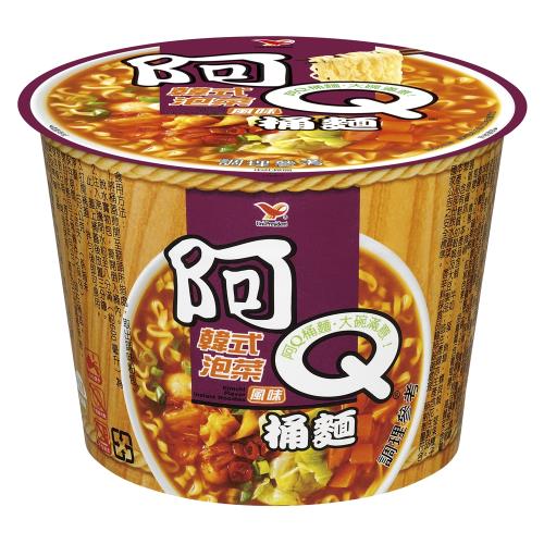 【阿Q桶麵】 韓式泡菜風味桶12入/箱