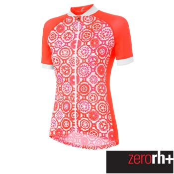 ZeroRH+ 義大利 VENUS 花輪系列女仕專業自行車衣(珊瑚紅) ECD0469_52P