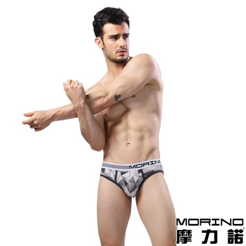 MORINOxLUCAS 設計師聯名-幾何迷彩時尚三角褲 (灰色)