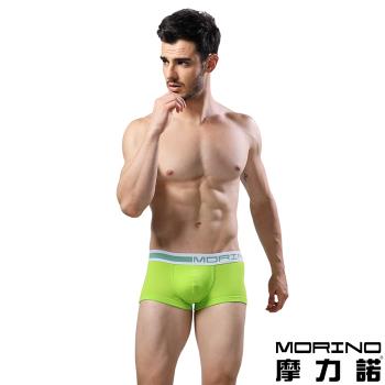 MORINOxLUCAS 設計師聯名-時尚運動四角褲/平口褲 (青蘋綠)