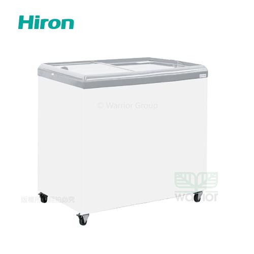Hiron海容 2尺7 平面玻璃推拉209公升冷凍櫃  HSD-258