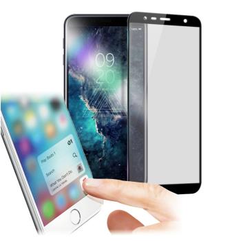 Xmart for 三星 Samsung Galaxy J4+ /J6+ 共用 防指紋霧面滿版玻璃保護貼