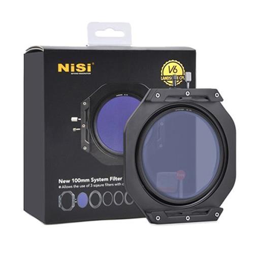 NISI 耐司 V6 方型濾鏡支架 100mm 含CPL+轉接環+收納包(V5改款 100x100mm 100x150mm可用)