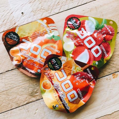 日本【味覺糖】KORORO超真實Q彈軟糖12包;3種口味任選(橘子/蘋果/荔枝)