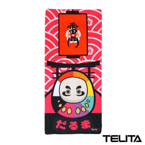 TELITA-超細纖維日系和風海灘巾 沙灘巾 浴巾-不倒翁(一條)