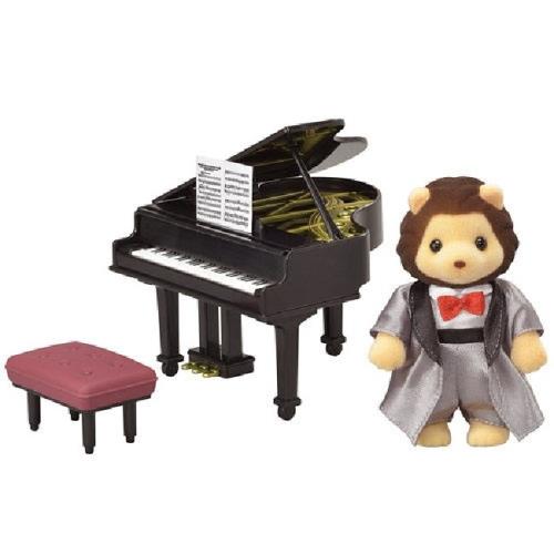 日本 EPOCH 森林家族 TOWN鋼琴演奏獅子_EP29130