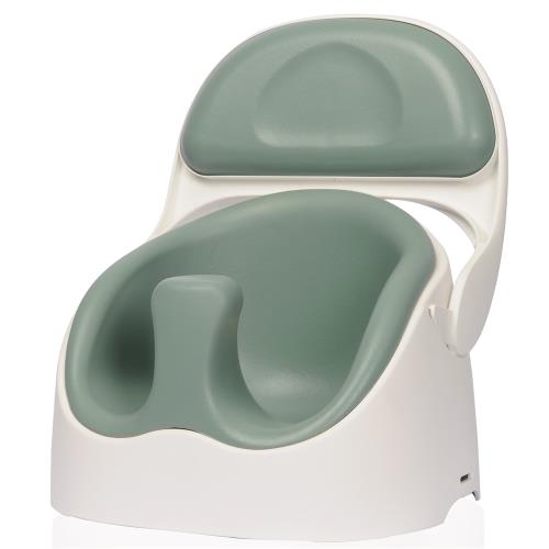 【JellyMom】韓國製全新設計多功能組合式幫寶椅/兒童用餐椅(附升級款安全帶-白色)/