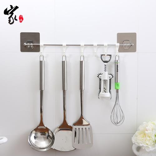 House Factory 家工廠  無痕掛勾架(收納架 置物架 廚房掛勾架 浴室掛勾架)