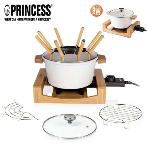 《買一送一》PRINCESS荷蘭公主 多功能陶瓷料理鍋/白 173030