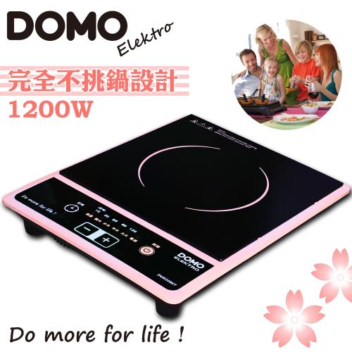 DOMO 不挑鍋歐風時尚電陶爐DM8206KT(櫻花粉)-福利品