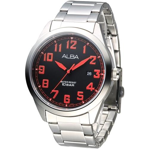 【ALBA】翻轉日記個性潮流手錶(AS9697X1)