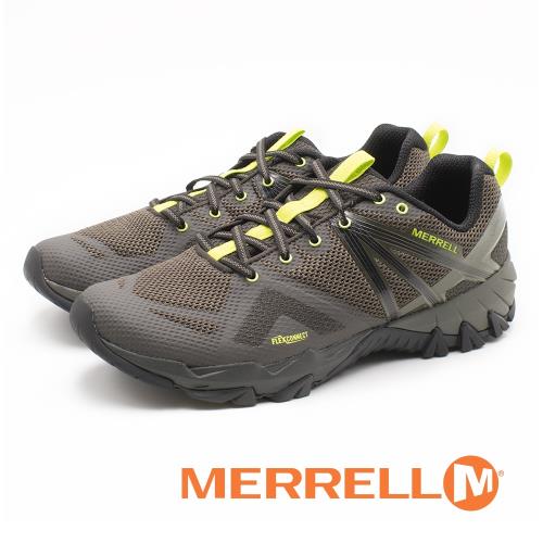 MERRELL MQM FLEX GORE-TEX 防水郊山健行鞋 男鞋 - 橄欖綠
