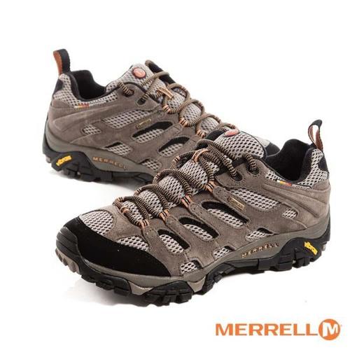 MERRELL GOR-TEX防水耐磨登山運動休閒鞋-男鞋-棕