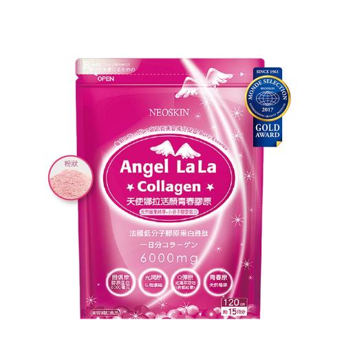 【Angel LaLa 天使娜拉】活顏膠原粉  莓果風味  (120g/包) 