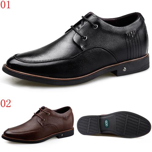 GOG高哥雞心荔紋軟面系帶正裝皮鞋兩色可選911832黑/911833棕6.5CM口JHS杰恆社1907(預購)