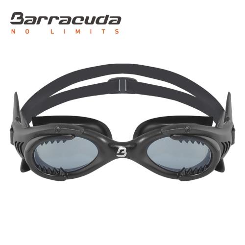美國Barracuda巴洛酷達 SHARK #13020 兒童防霧泳鏡 黑色