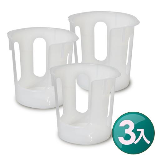 WallyFun 碗盤堆疊整理收納架 -小(3入) ~上口徑13.5cm /下口徑11.5cm