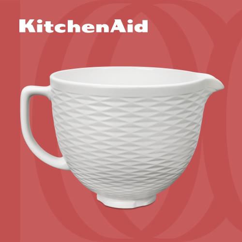 【KitchenAid】5Q陶瓷攪拌盆: 白巧克力 5KSM2CB5TLW