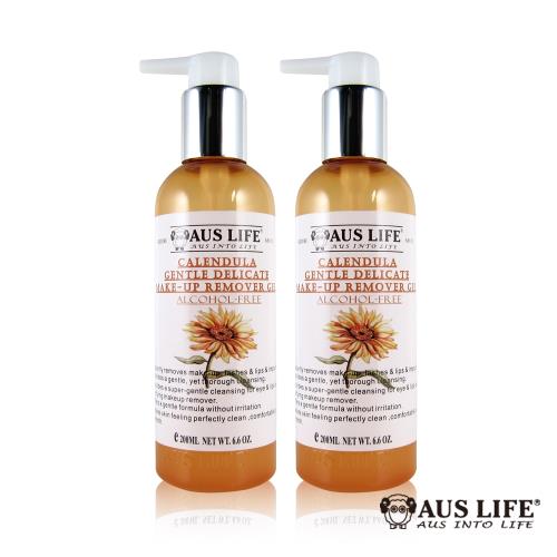 AUS LIFE 澳思萊 金盞花溫和全臉卸妝凝露 200ml 2入(部落客狂推)