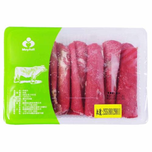 美福-澳洲牛火鍋肉片250g±10 