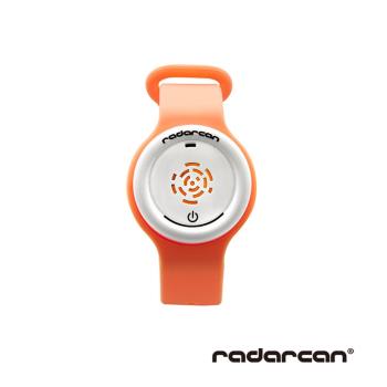 【Radarcan】R-100 時尚型驅蚊手環PLUS升級版_亮眼橘(四色可選)