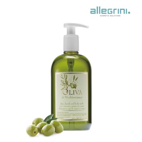 ALLEGRINI艾格尼-地中海橄欖髮膚清潔露500ml