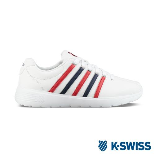 K-SWISS Pro Active L CMF時尚運動鞋-男-白/藍/紅(05914-147)