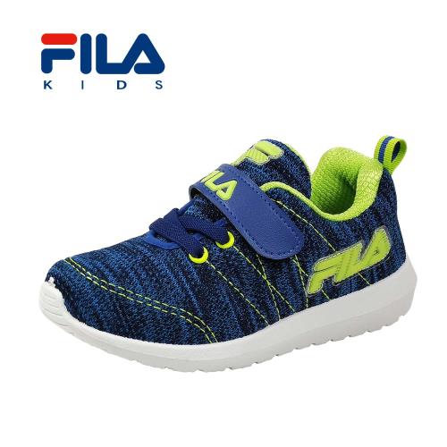 FILA 摩登慢跑鞋 藍綠  童鞋 180~230mm 2-J829T-399