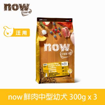 Now! 鮮肉無穀天然糧 幼母犬配方 900克(100克9包替代出貨)