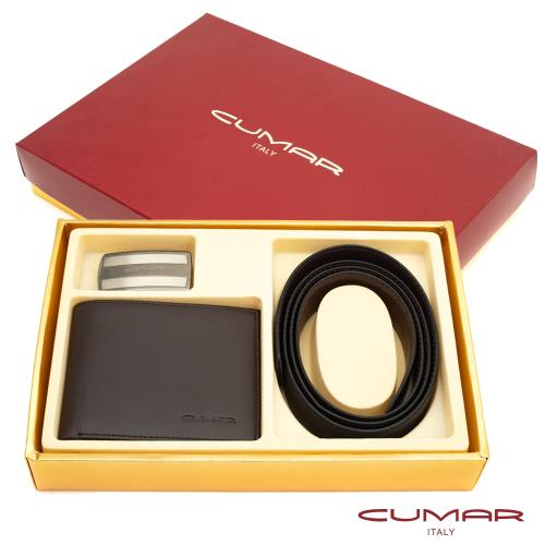 【CUMAR】二件式皮件禮盒-皮夾+皮帶-14