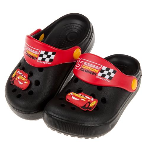 《布布童鞋》Disney閃電麥坤賽車傳說黑色兒童布希鞋(15~20公分) [ D9A304D ] 