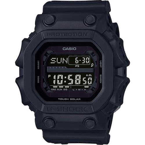 CASIO G-SHOCK 黑金鋼太陽能數位手錶-全黑(GX-56BB-1D)