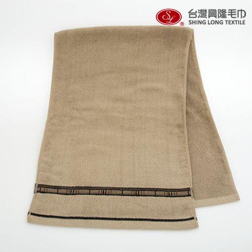 【台灣興隆毛巾】美國棉 低調奢華寬版型運動巾 單條組(2色可選)