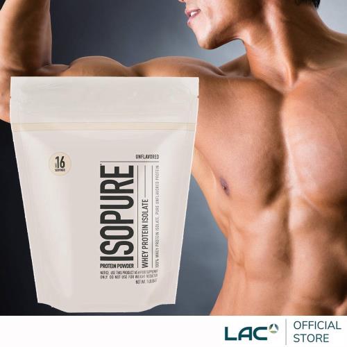 【LAC利維喜】ISOPURE 分離乳清蛋白1磅-原味