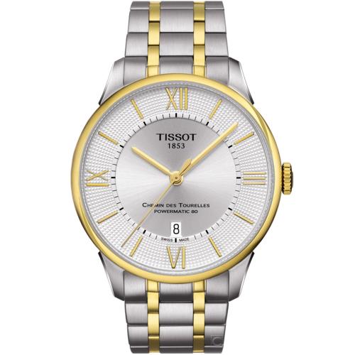 TISSOT 杜魯爾 80動力儲存機械錶(T0994072203800)42mm