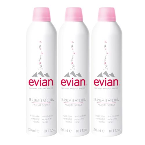Evian愛維養 護膚礦泉噴霧300mlx3