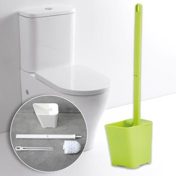 Know懂系列 Toilet Brush.Know 傾倒式馬桶刷組 (嫩芽綠)