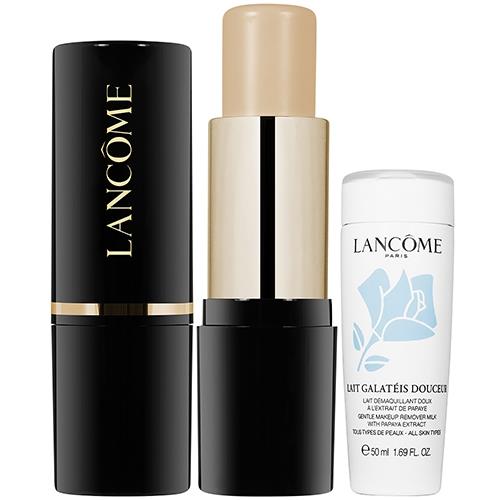 LANCOME 蘭蔻 零粉感超持久粉底棒SPF15(9g)+清柔卸妝乳(50ml)