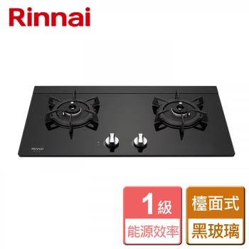 【林內Rinnai】RB-Q230G(B) - 檯面式感溫二口爐 - 僅北北基含安裝