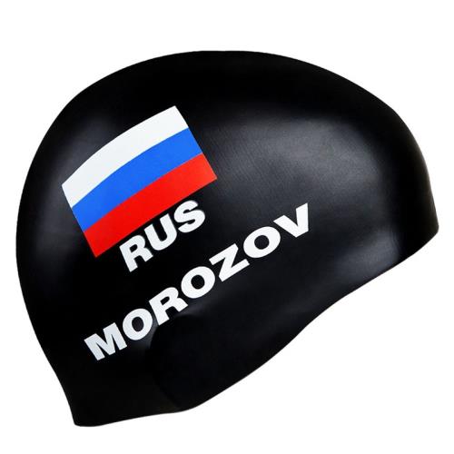 俄羅斯MADWAVE MOROZOV-WHITE 成人矽膠泳帽