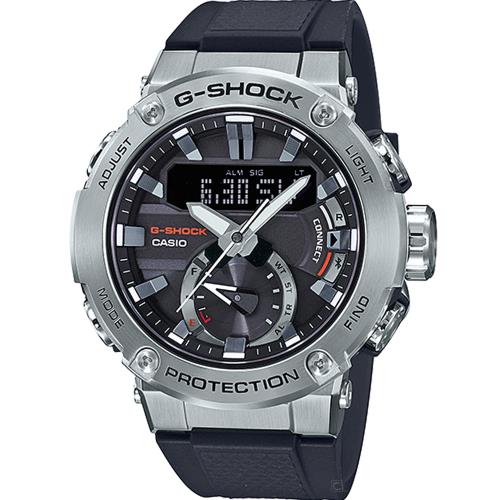 CASIO G-SHOCK G-STEEL 藍牙雙顯運動錶(GST-B200-1A)