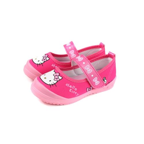  Hello Kitty 凱蒂貓 室內鞋 娃娃鞋 桃紅色 中童 童鞋 719852 no803