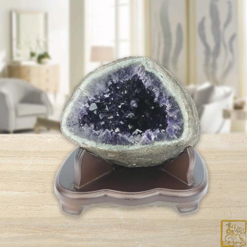 吉祥水晶 烏拉圭紫水晶洞 2.73kg